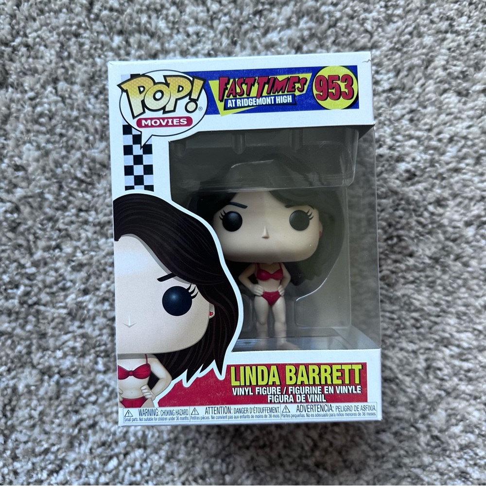 NWT NIB Fast Times at Ridgemont High School Linda Barrett red swimsuit funko pop